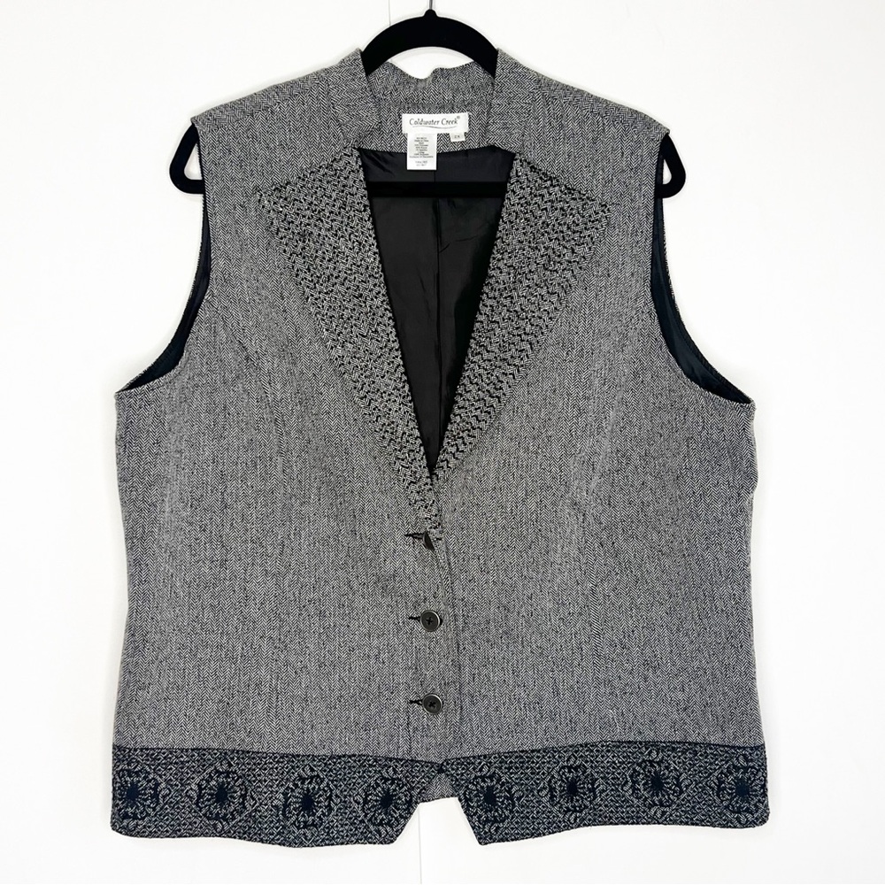 Coldwater‎ Creek Embroidered Vest